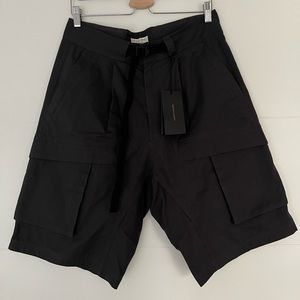 Bottega Veneta structured cotton cargo shorts
